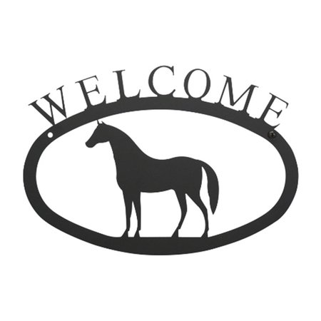 WORKSTATION Small Welcome Sign-Plaque - Standing Horse WO141695